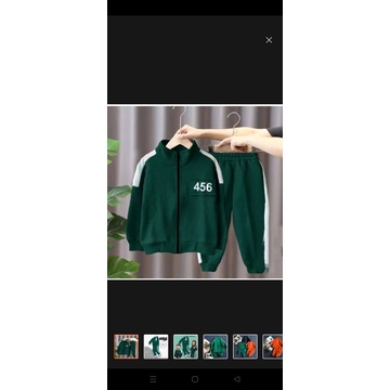 Setelan anak squid game