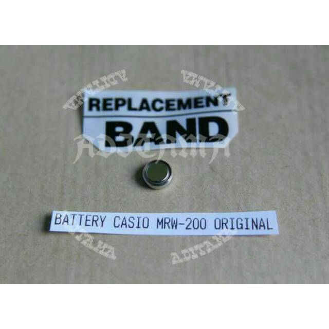 BATTERY BATERE BATERAI CASIO MRW-200 ORIGINAL