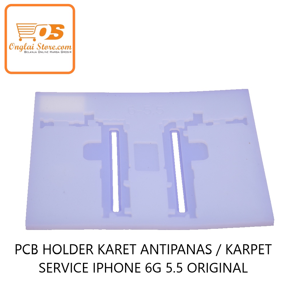 PCB HOLDER KARET ANTIPANAS / KARPET SERVICE IPHONE 6G 5.5 ORIGINAL (HARGA SPESIAL)