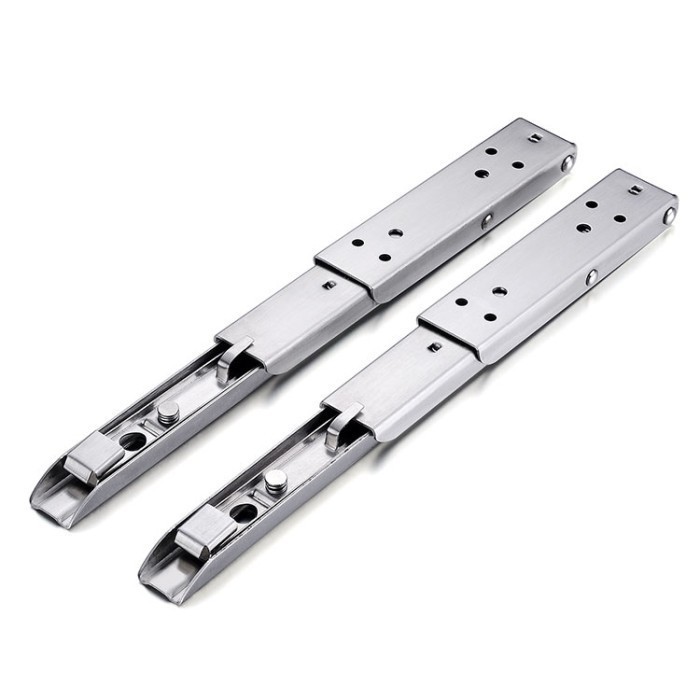 Bracket Engsel Folding Stainless Steel Max Load 65kg 8 Inch 2 Pcs