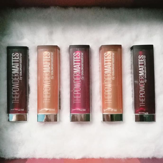 Lipstick Lipstik Maybelline Powder Matte Lipstik Maybeline The Powder Mattes Ready Stock