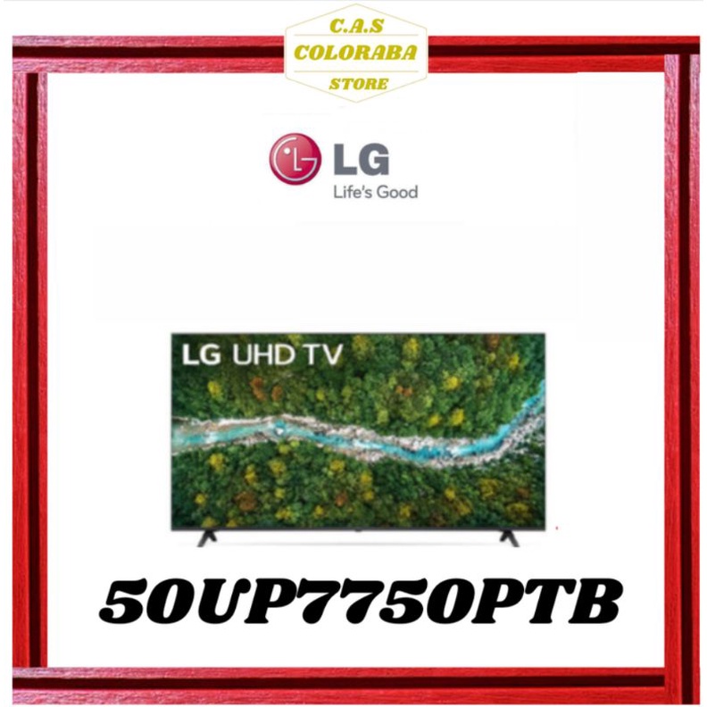 TV LG 50UP7750PTB SMART TV 50 INCH LED 4K UHD 50UP7750 50UP77 UP7750 50UP UP7750PTB