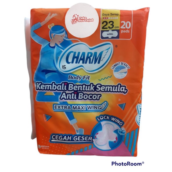 Charm Body Fit Extra Maxi Wing isi 20