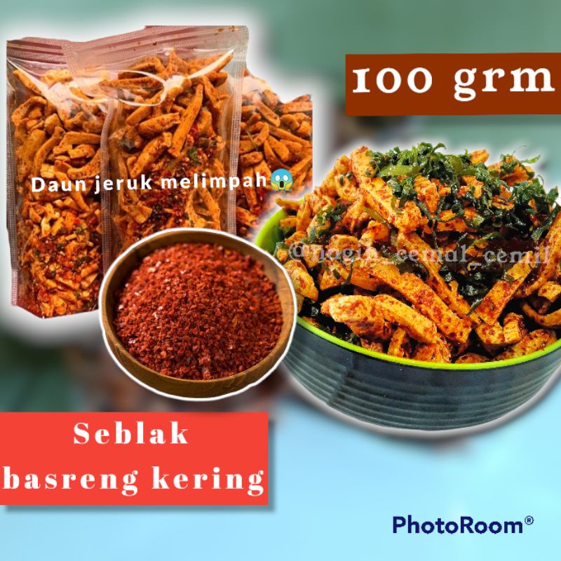 

basreng baso goreng pedas basreng stik cabe asli daun jeruk 100gram COD bareng bakso goreng pedas basreng kering