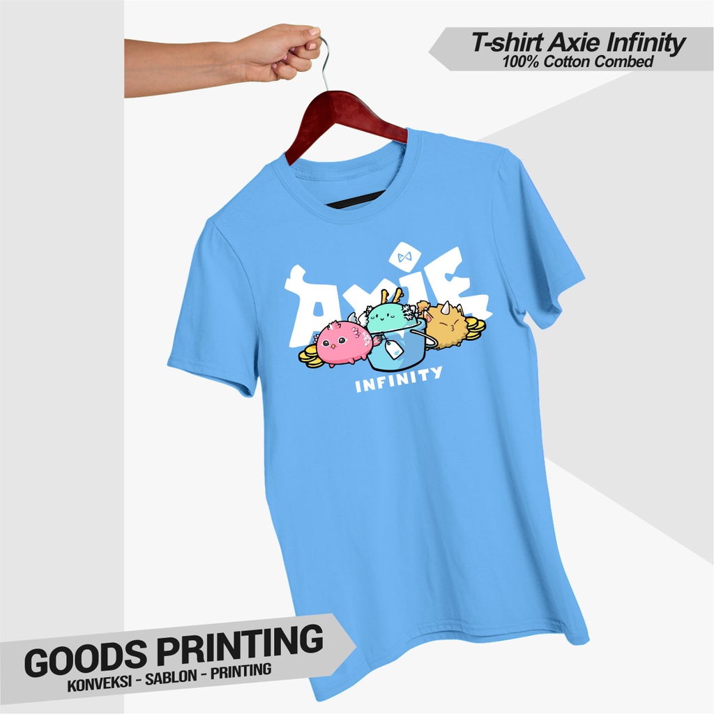 Jual Kaos Axie Infinity Tshirt Axie Infinity Baju Axie Infinity Indonesia Shopee Indonesia