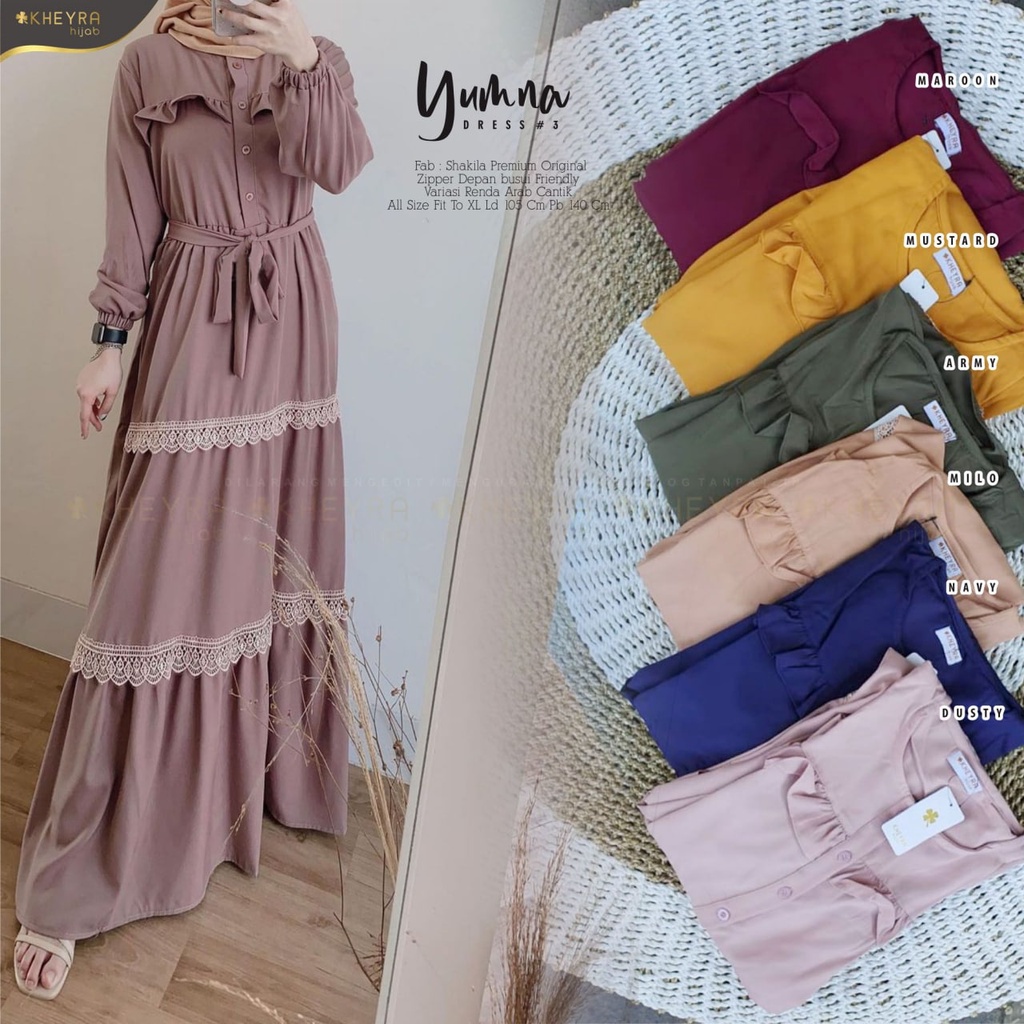 [COD] YUMNA DRESS | KHEYRA