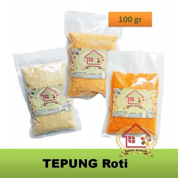 

(100 gr) TEPUNG ROTI Kasar Tepung Panir Panko Orange Putih Mix Baking Kue dan Roti