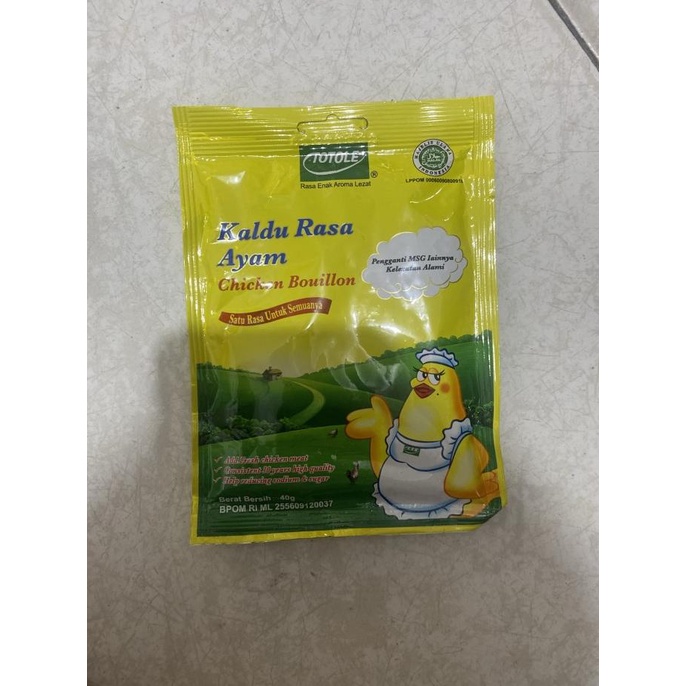 

\"\"\"\] Totole Kaldu Rasa Ayam 40 gram 40 gr 40gr 40gram