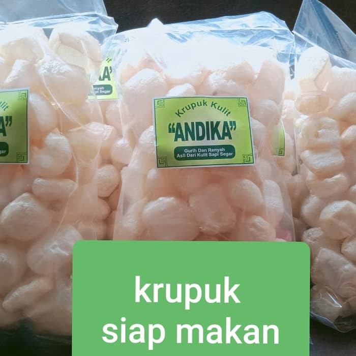 

Krupuk kulit siap makan
