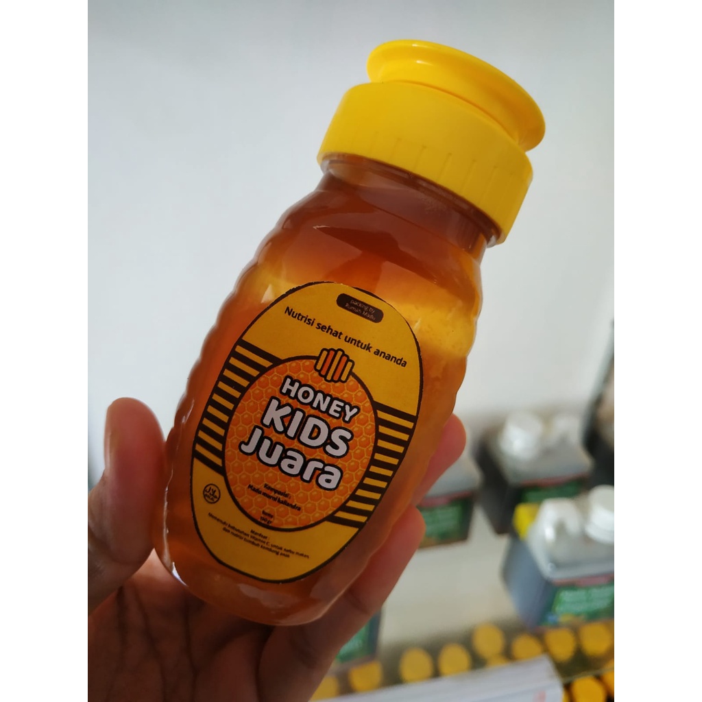 

Minuman Suplemen Herbal Madu Honey Anak Kids Juara Travel Pack Murni asli Bergaransi 150gr