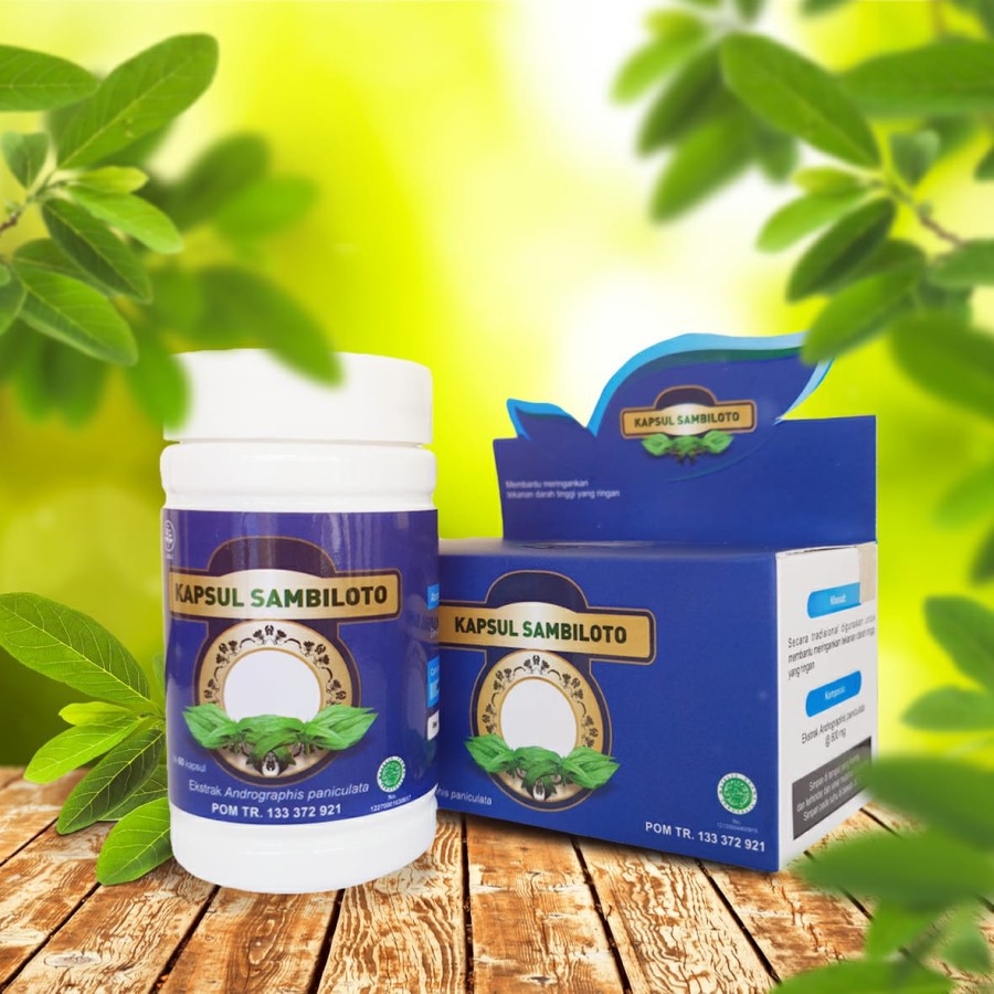 

Kapsul Ekstrak Sambiloto isi 50 kapsul Andrographis Paniculata Folium Asli Original