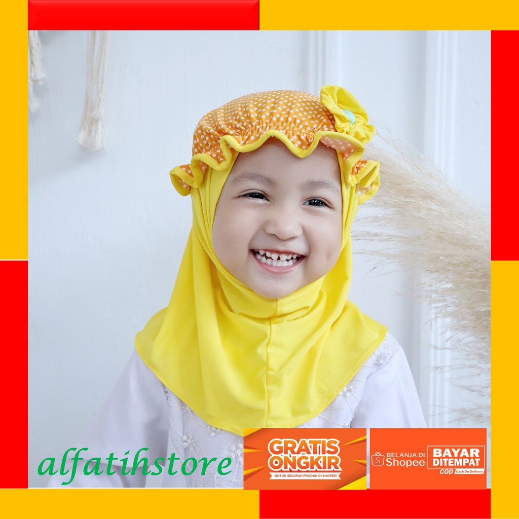 TOP PRODUK JILBAB ANAK TOPI POLKADOT / JILBAB ANAK LUCU / HIJAB ANAK MURAH / KERUDUNG ANAK PEREMPUAN KERUDUNG ANAK BAYI PEREMPUAN JILBAB ANAK 2 TAHUN HIJAB ANAK BAYI TERBARU