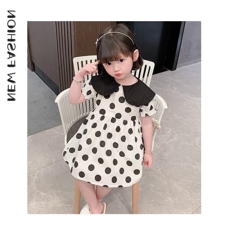 Promo !! Dress Anak Perempuan Import /dress bobba alika cute  1-5th / Baju Anak Perempuan Lucu