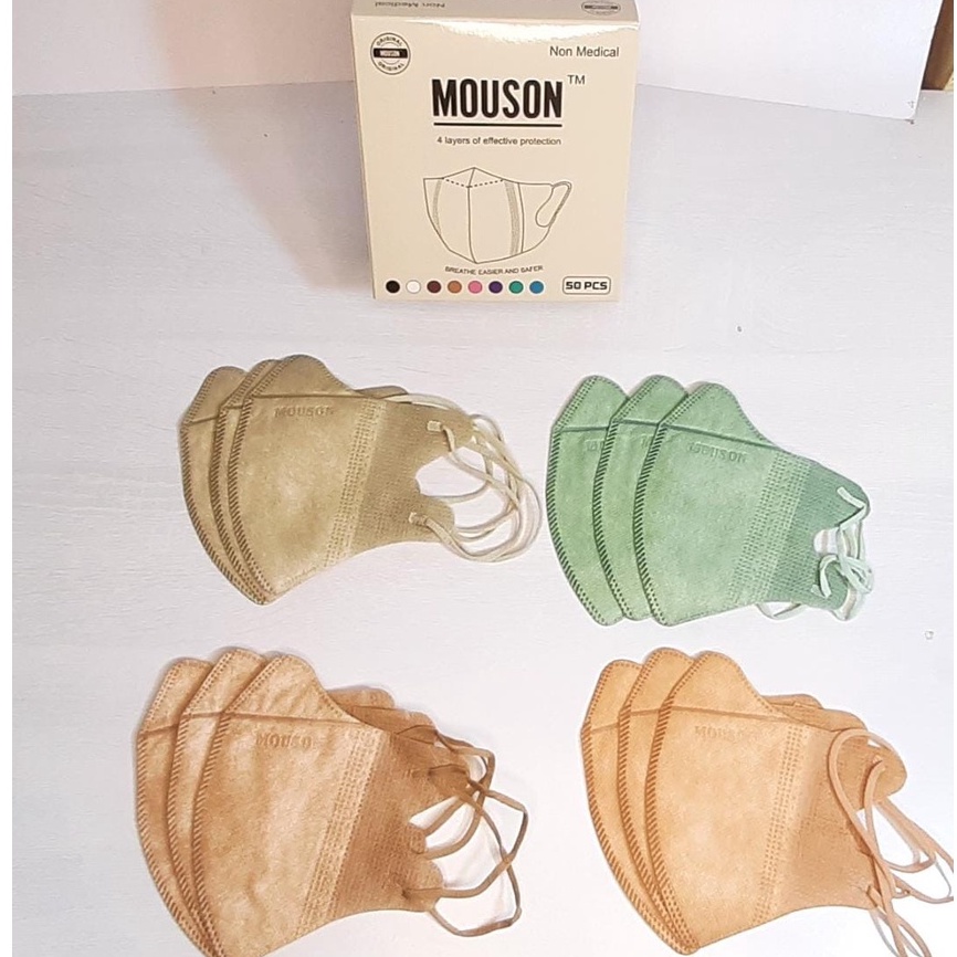 MASKER DUCKBILL MOUSON 4PLY CANTOL DEWASA ORIGINAL EMBOSS