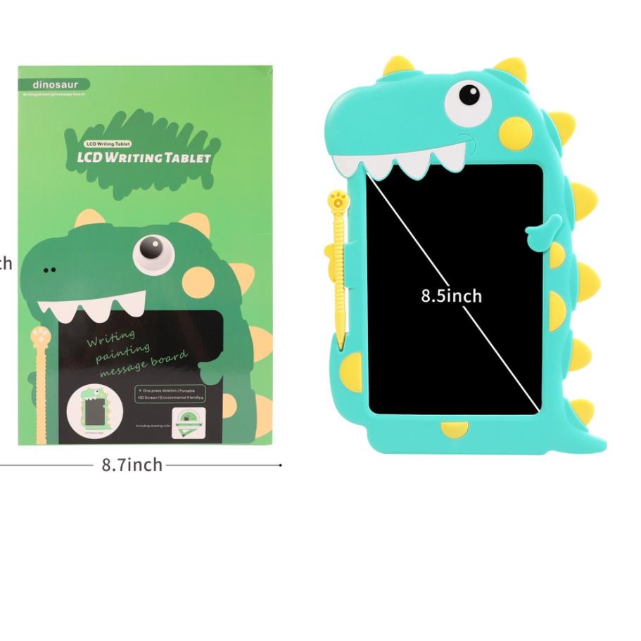

SHOPEE MALL Papan tulis LCD anak-anak, papan tulis dinosaurus kartun grafiti bayi, hadiah ulang tahun grosir