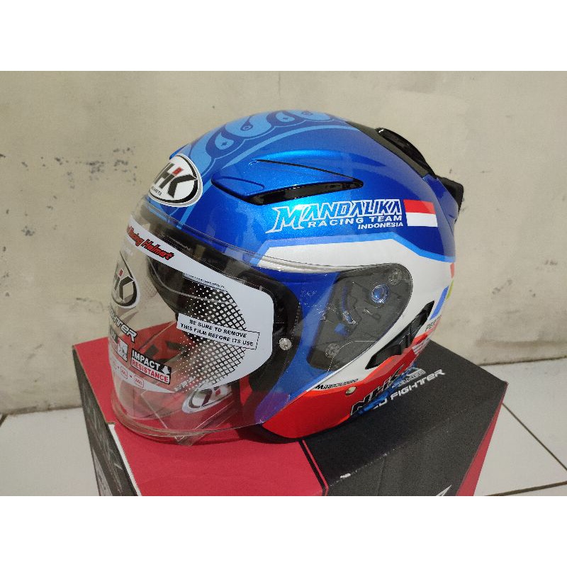 HELM HALF FACE NHK R1 EDISI MANDALIKA