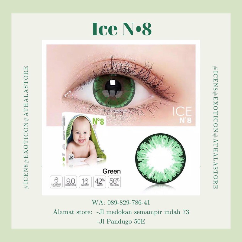 Softlens ICE N8 / bisa minus