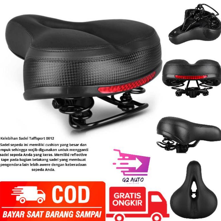 Sadel Sepeda Empuk Spring Shock Absorber - Jok Sepeda lipat - Sadel Sepeda Lipat - Sadel Sepeda MTB