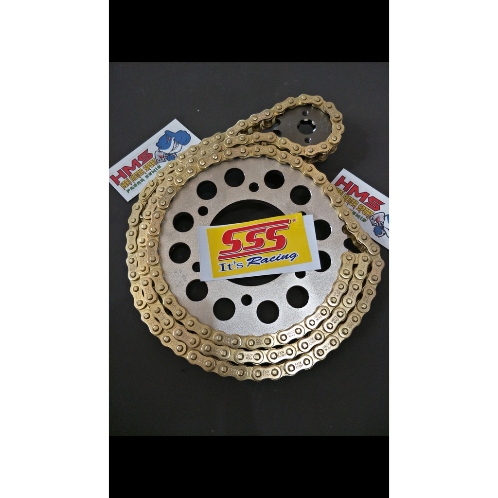 NEW Gir Set SSS Vixion  Vixion NVL   Vixion New Rantai Gold 428 130L