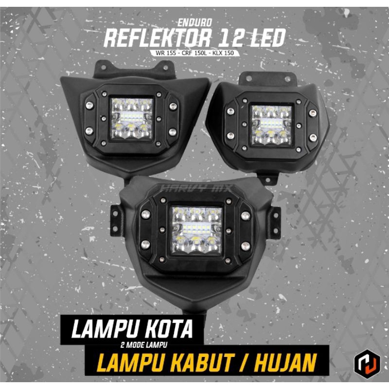 LAMPU DEPAN TRAIL CRF KLX WR155