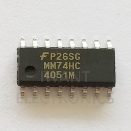 MM74HC4051M 74HC4051 HC4051 SMD
