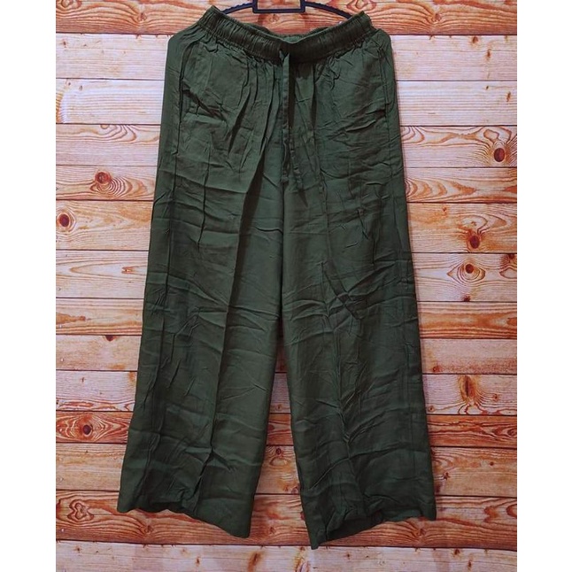 Celana Kulot Jersey UNIQLO Long Relaco Culotte