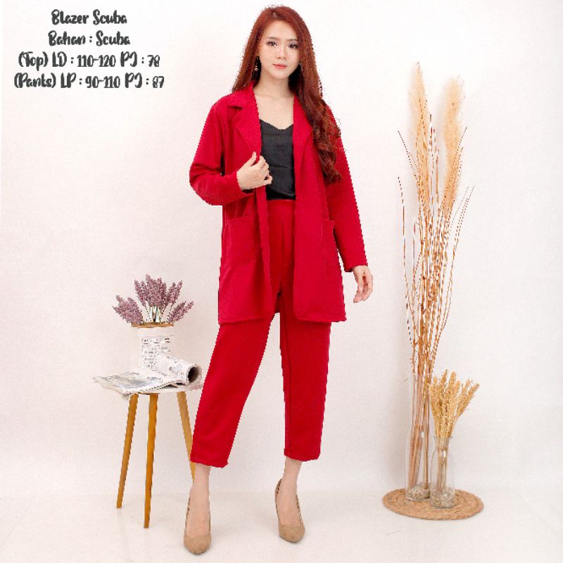 NEW- BLAZER SET JUMBO SCUBA PREMIUM