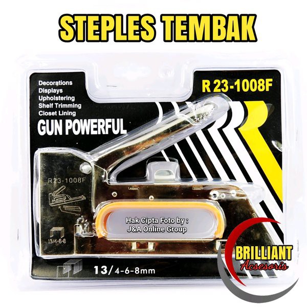 

Staples - Steples Tembak - Steples Jok Kulit Gun - Bahan Besi las