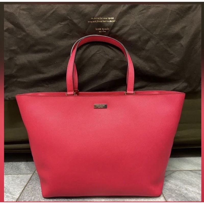 Kate Spade Tote Bag Pink PRELOVED / Tas Tote Bag Wanita