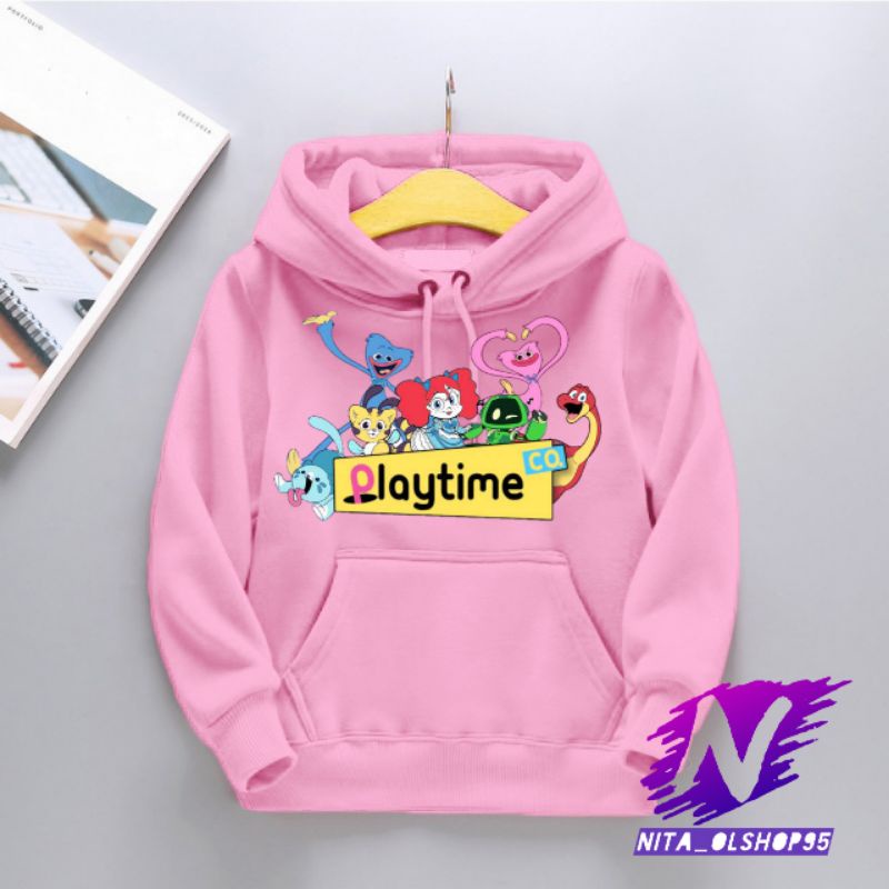 Hoodie playtime hoodie anak hugy wugy play time