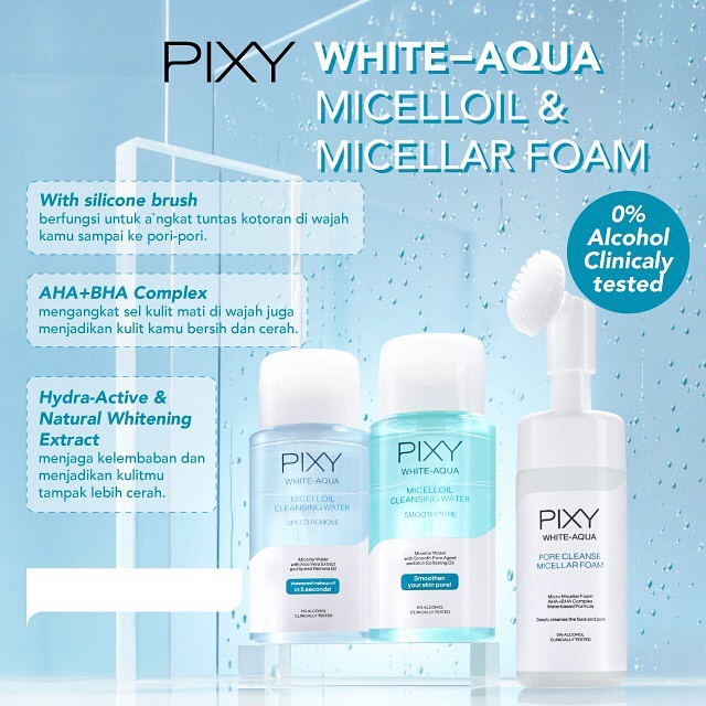 ★ BB ★ PIXY White Aqua Micelloil Cleansing Water