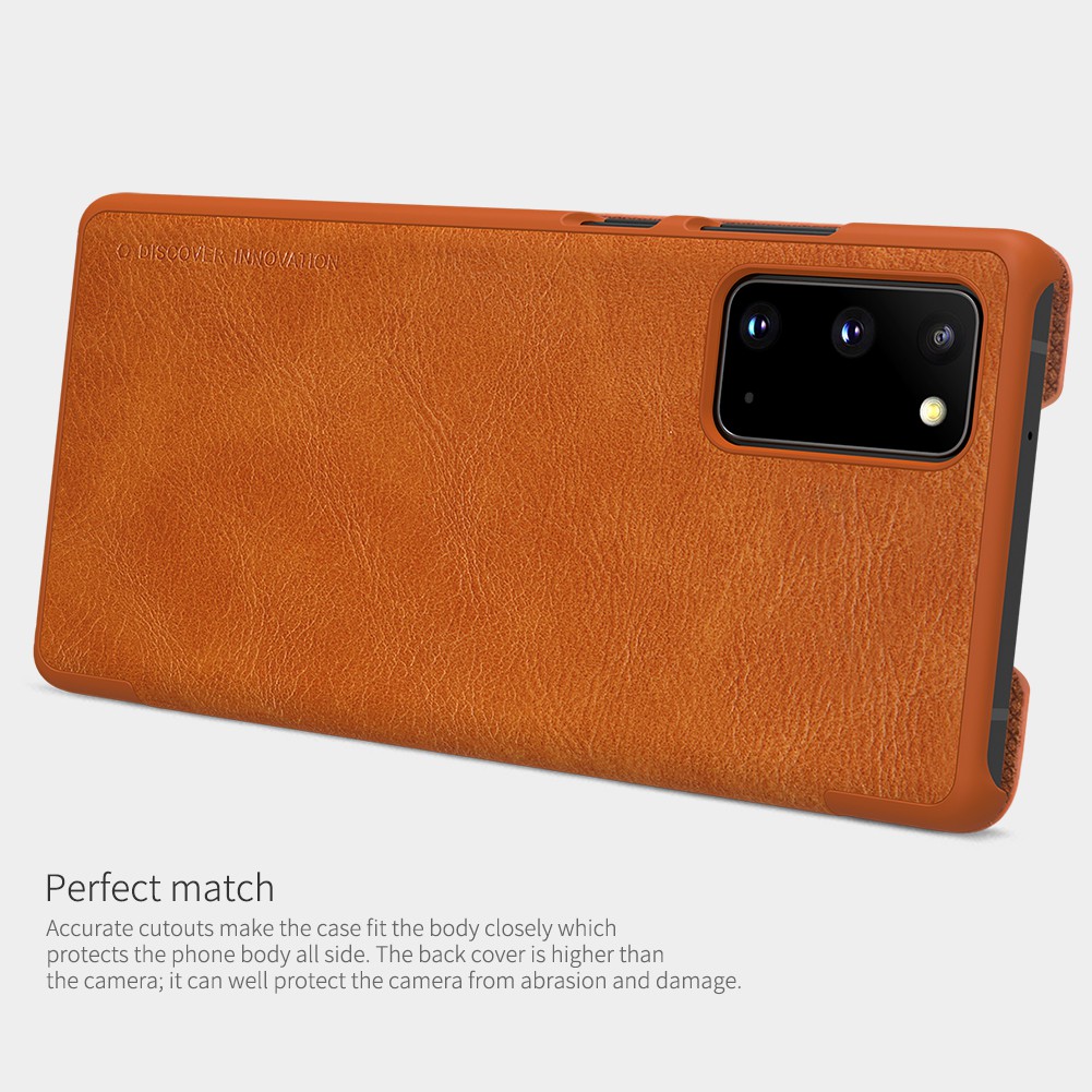 Flip Cover SAMSUNG Galaxy Note 20 Nillkin Qin Leather Flip Case Original