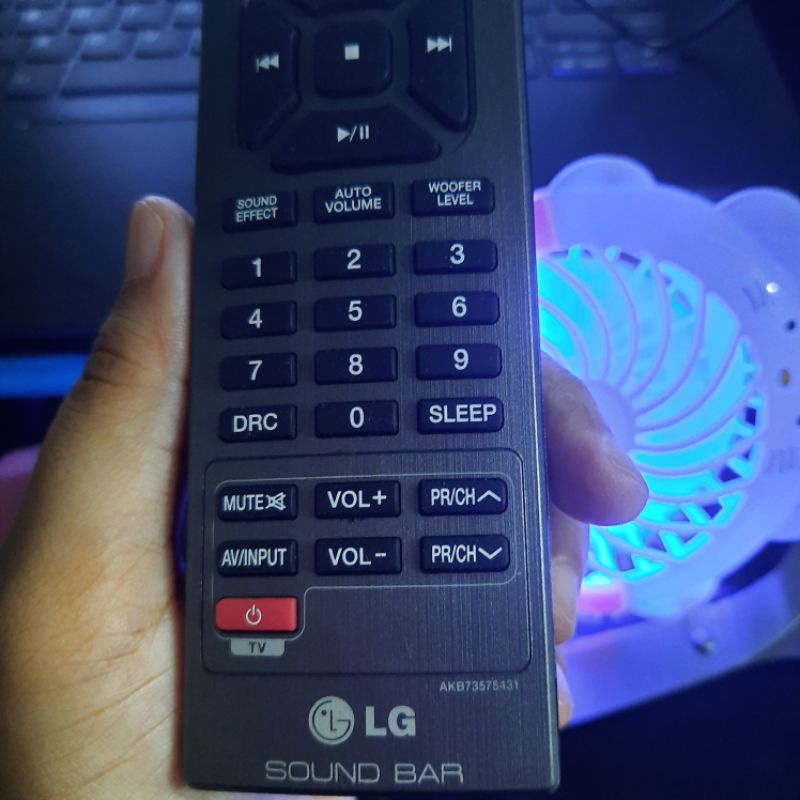 REMOTE REMOT DVD LG SOUND BAR AKB73575431 ORIGINAL ASLI