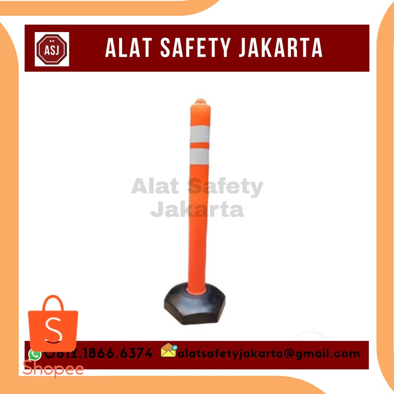 

Dijual parts Stick Cone Cool Monkey Plastic 110 Cm Pembatas Jalan 19DEZ Murah