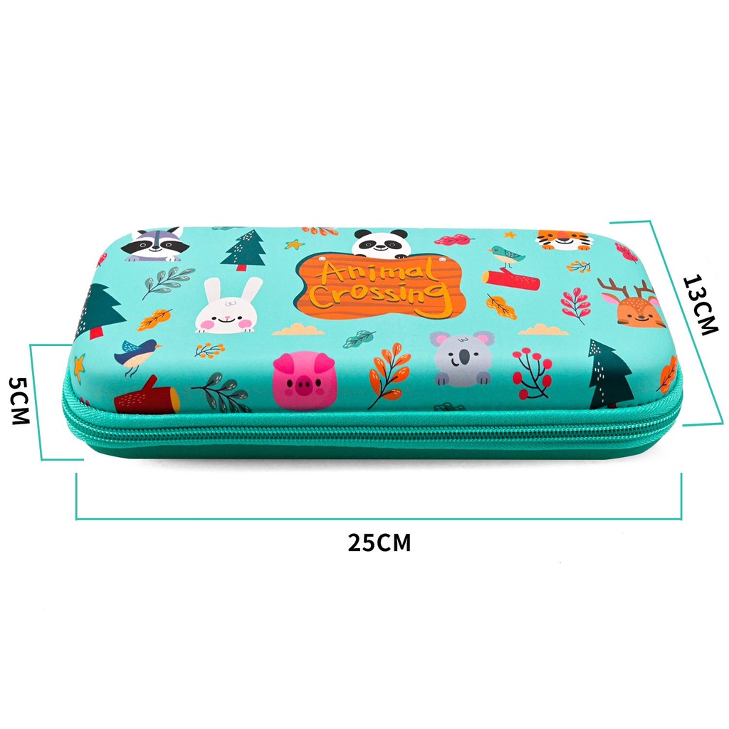 SEAFER Carry Case Pouch Storage Bag Animal Crossing Nintendo Switch V1/V2/ Oled