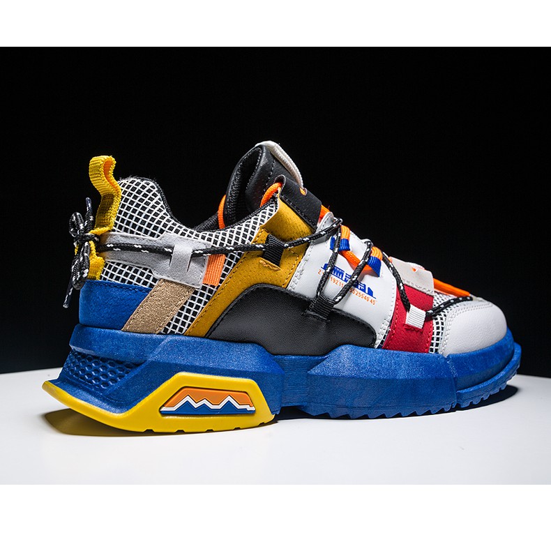 COD- (FREE BOX &amp; KAOS KAKI) Sepatu Sneakers Fashion Pria import - Sepatu Fashion Pria tipe Transformers Super Premium