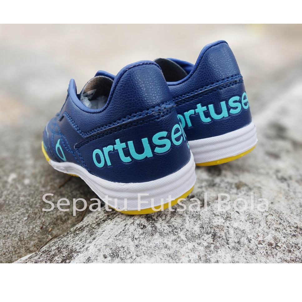 (LANGSUNG ATC..) sepatu futsal ortus eight jogosala roulette navy