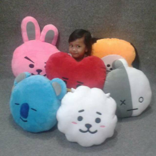  READY STOCK Boneka  kpop bts  bt21 unofficial Shopee 