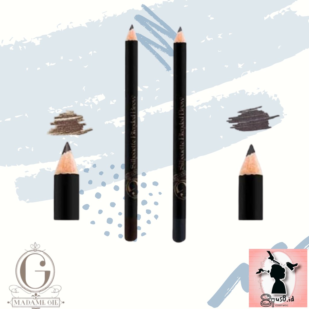 Madame Gie Silhouette Blended Brow Espresso Brown-Madam gie MakeUp Pensil Alis