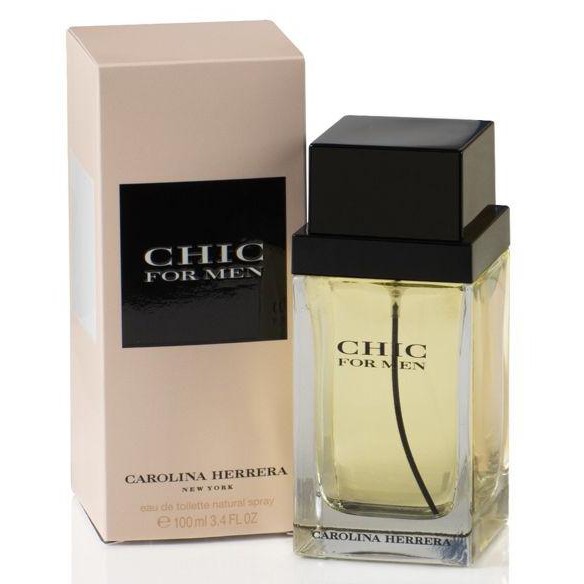 Parfum Ori Carolina Herrera Chic For Men EDT 100 Ml ~ No Box