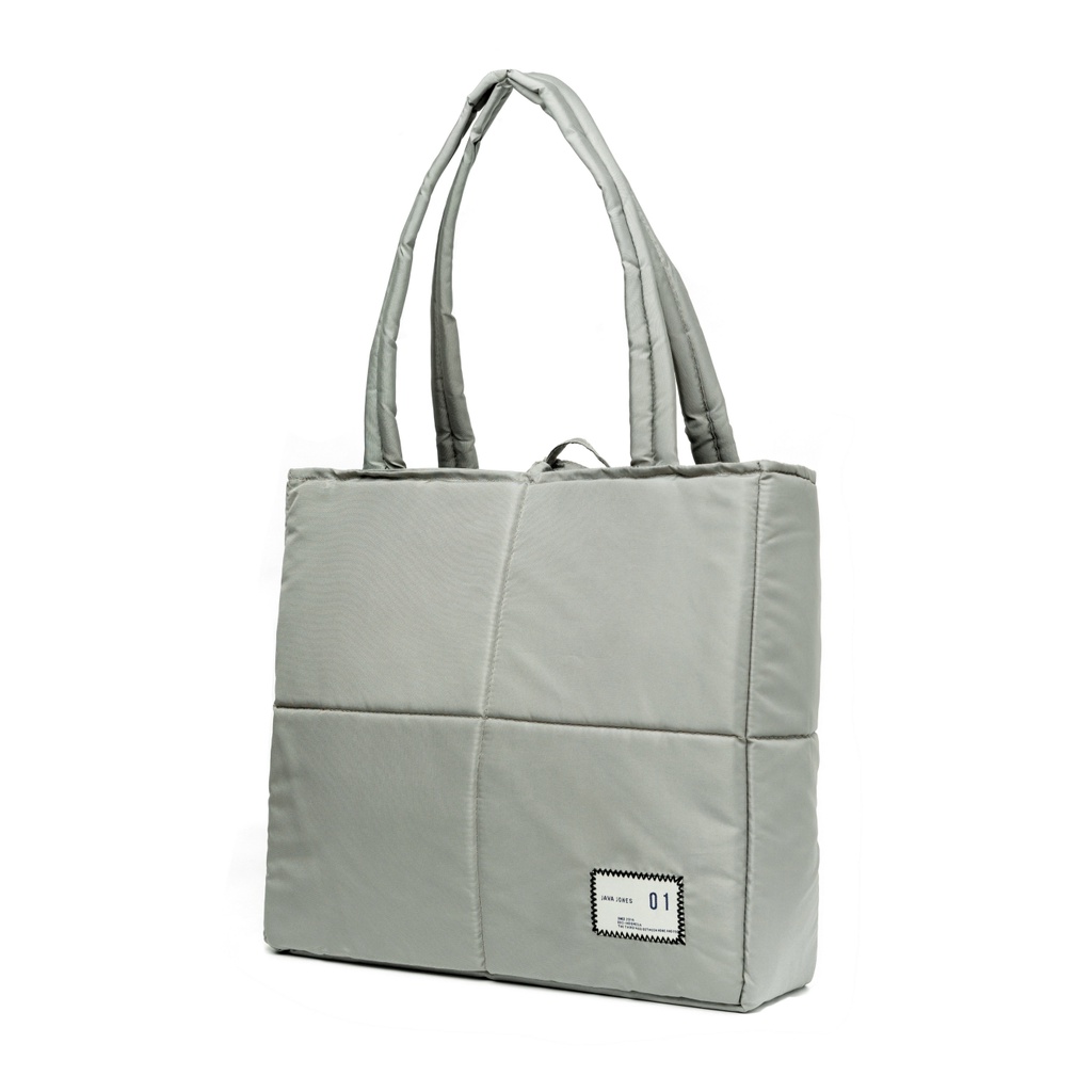 JAVAJONES Totebag Puff Sage Green Grun | Puffy Bag | Tas Pria Wanita