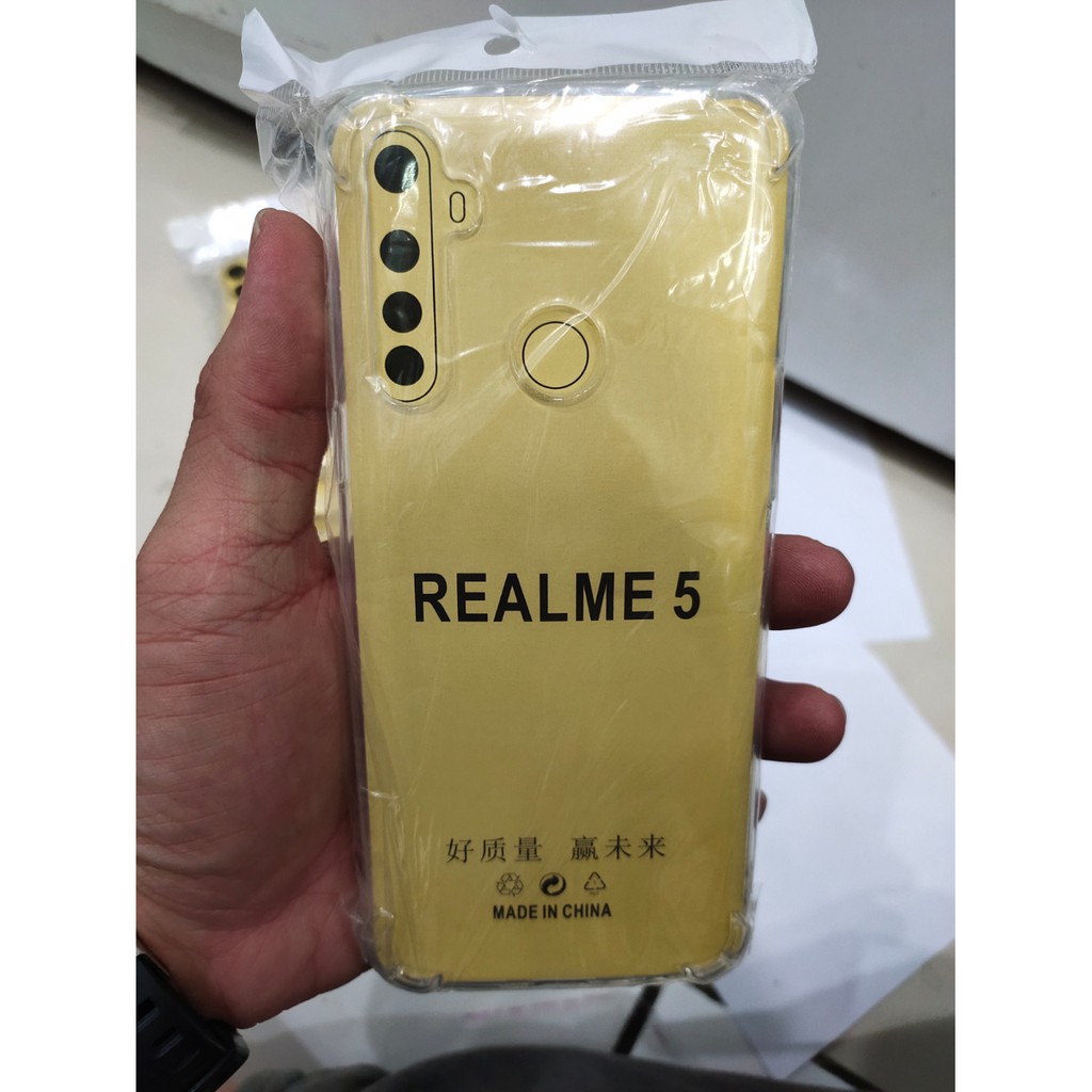 Anticrack Realme 2 2 Pro 3 3 Pro 5 5 Pro 5i 5S Silikon Case Bening Lembut Lentur Transparan Lembut