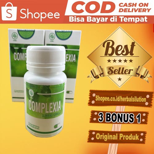 SELLER MERAPAT COMPLEXIA HERBAL ALAMI - COMPLEXIA ORIGINAL PENURUN BERAT BADAN 100% ASLI AMPUH