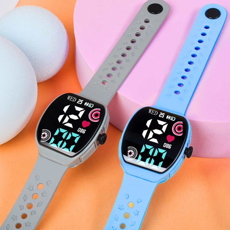 ✅COD Jam Tangan LED Digital Pria Wanita Rubber Elektronik Fashion Premium RM015