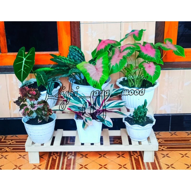 PROMO  RAK BUNGA MINIMALIS | RAK PANJANG | RAK BUNGA SUSUN | RAK BUNGA MURAH | RAK BUNGA KAYU