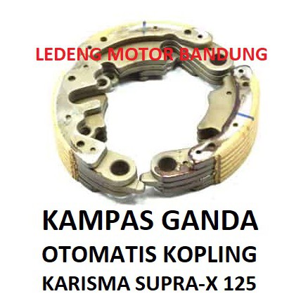 Kampas Ganda Karisma Supra X 125 Otomatis Kopling Honda Lokal