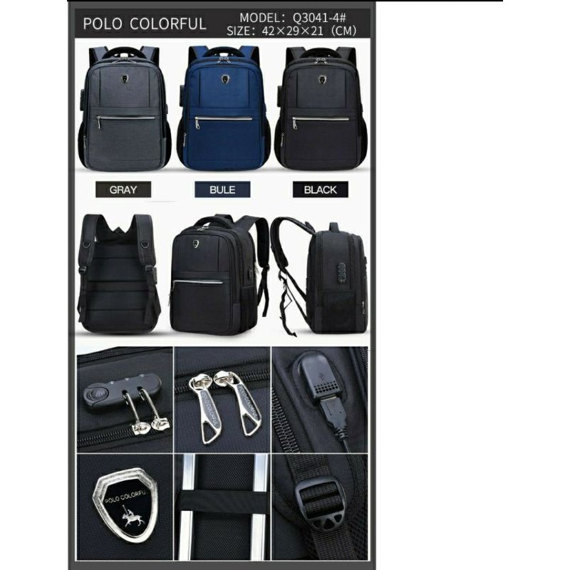 Tas Ransel punngung laptop waterproof