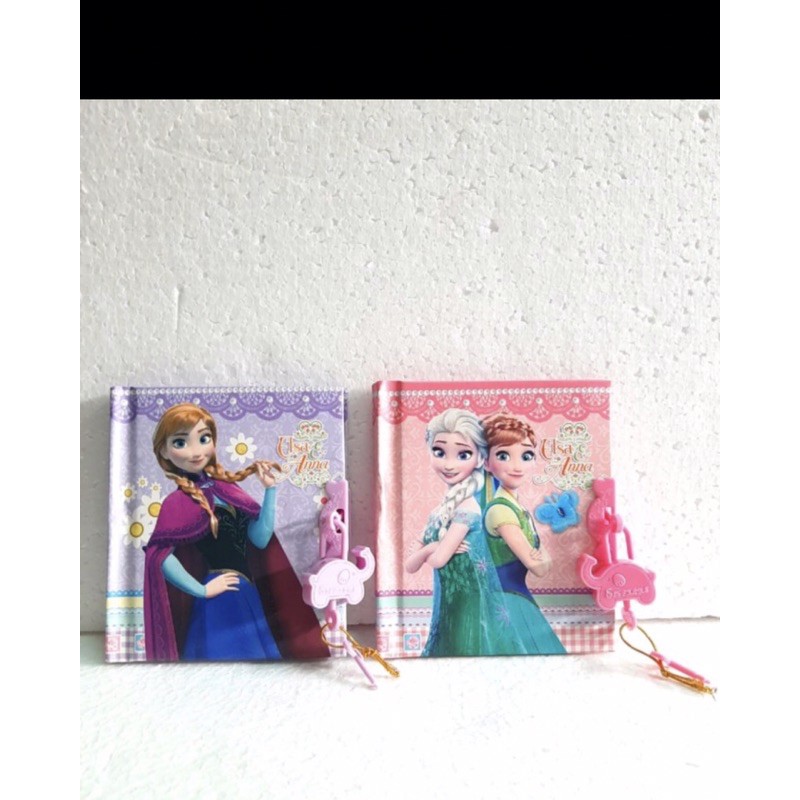 

BUKU DIARY KUNCI GEMBOK PLASTIK /IMPORT/GAMBAR FROZEN KODE ZXM06026/GAMBAR PRINCESS KODE ZXM 26020