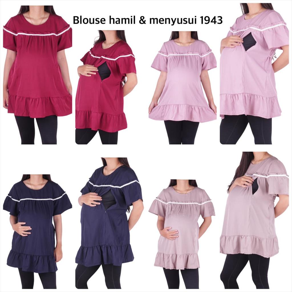 Blouse Hamil Dan Menyusui 1943