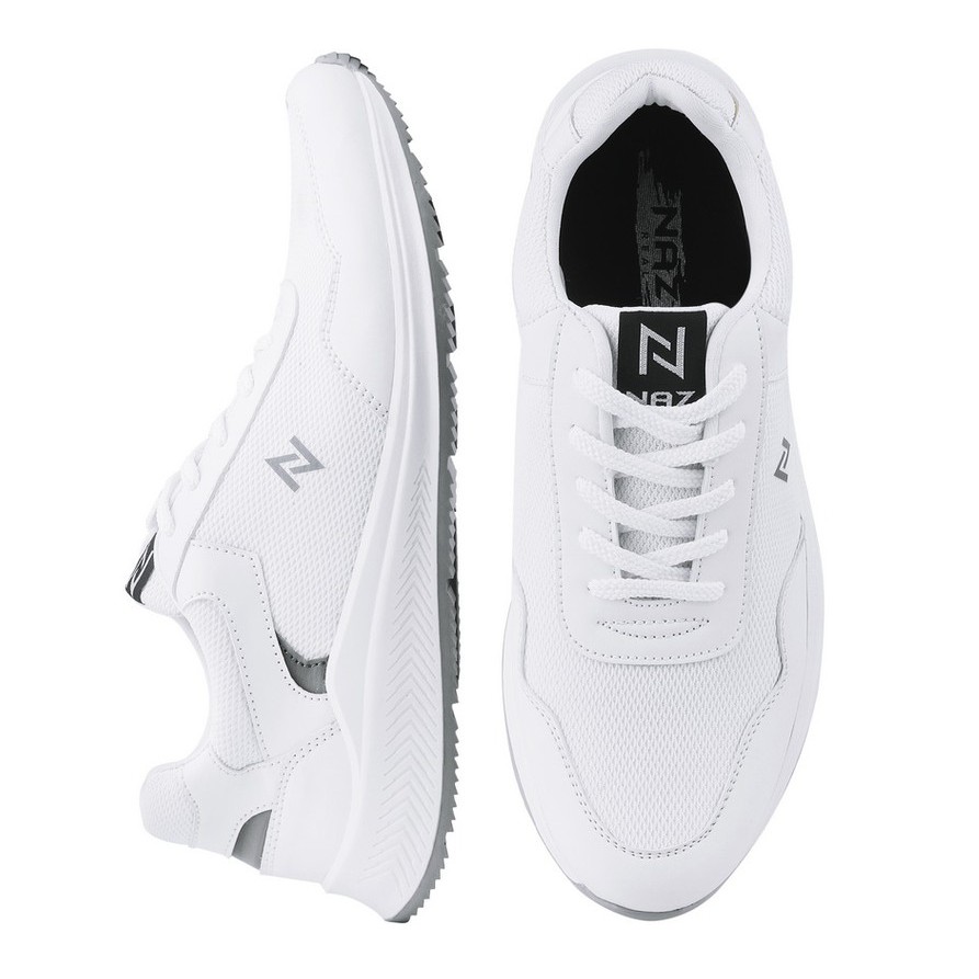 DYLAN WHITE |ManNeedMe x NAZ| Sepatu Sneakers Pria Casual / Sepatu Running ORIGINAL